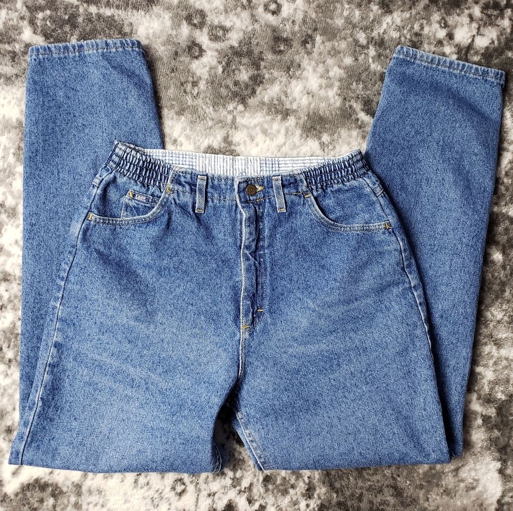 Vintage Lee's Super High Rise Mom Jean Elastic - Picture 2 of 8